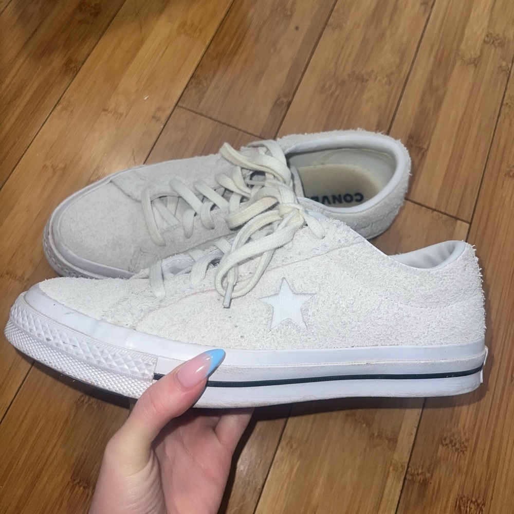 Converse White Low-Top Sneakers